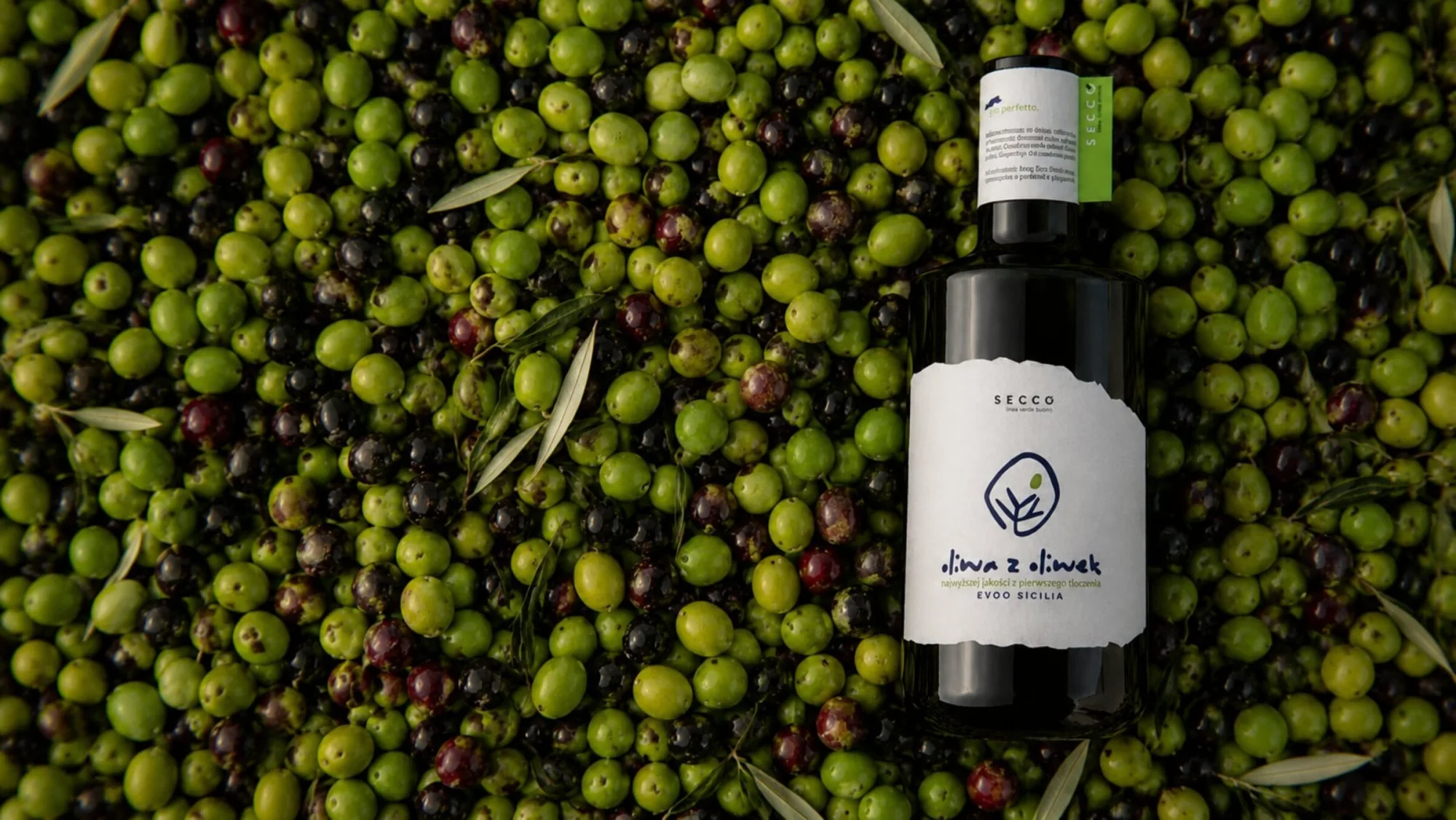 Oliwa SECCO na sycylijskich oliwkach