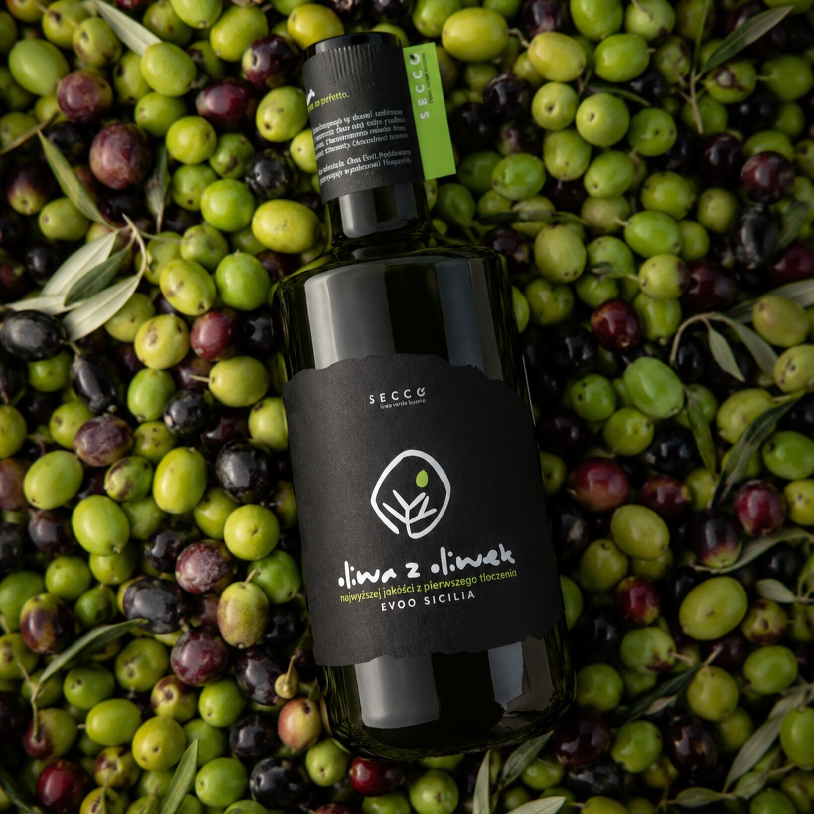 Sycylijska oliwa Extra Virgin nocellara Etnea